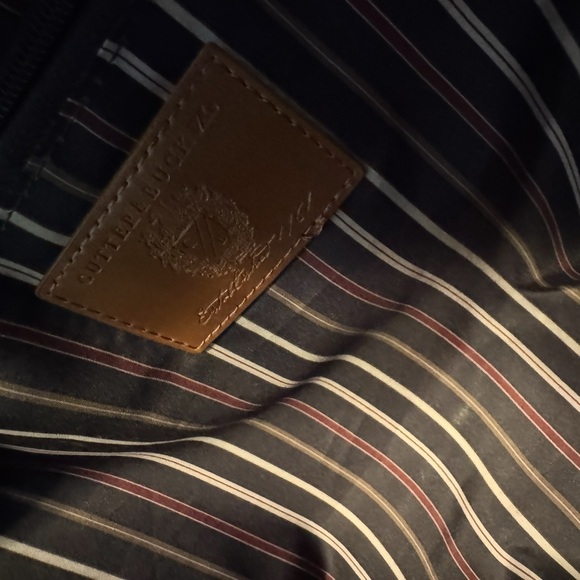 Colonel EH Taylor Bourbon Cutter & Buck Promo Brown Men’s Laptop Messenger Bag - Picture 16 of 16